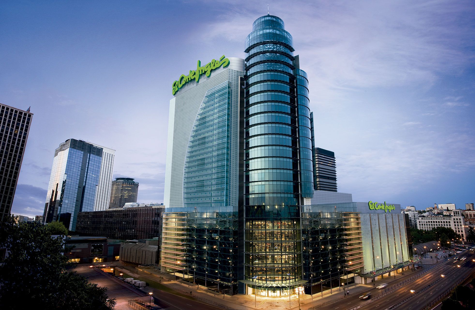 El Corte Inglés de Castellana, en Madrid.