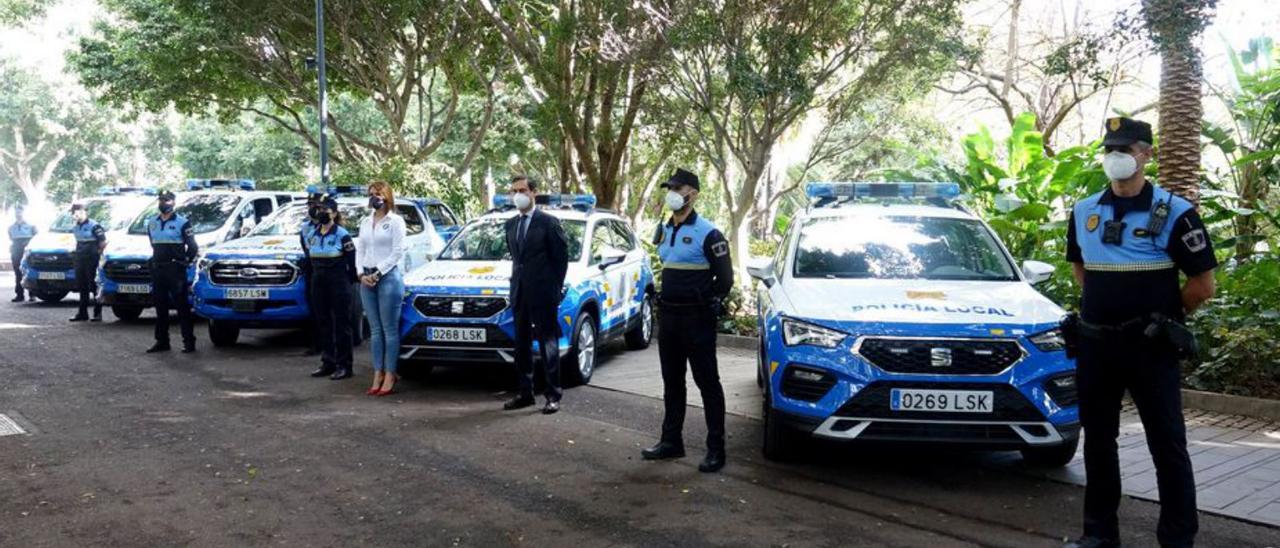 Nuevos vehículos para la Policía Local de Santa Cruz.