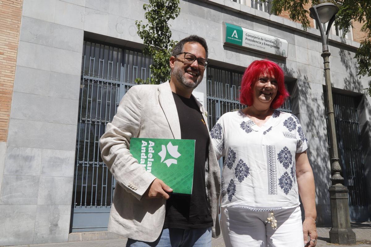 A.J.González Córdoba candidato de Adelante Andalucía, José Ignacio García y Mariví Serrano, atenderá a la prensa para presentar medidas sobre salud mental