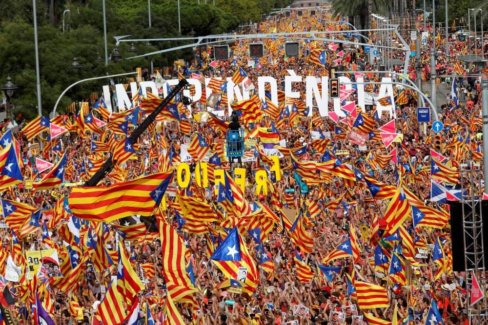 Diada 2018: Totes les imatges de la manifestació