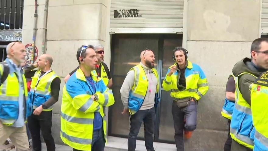 Los TES del Summa 112 se concentran frente a la Consejería para pedir C1 y mejoras