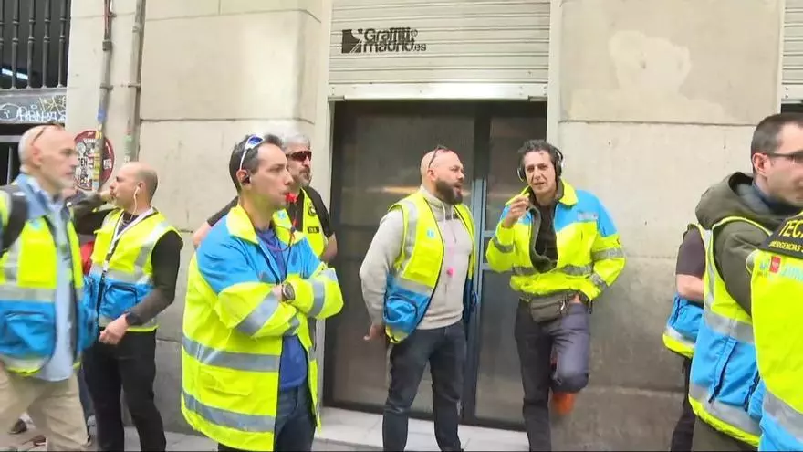 Los TES del Summa 112 se concentran frente a la Consejería para pedir C1 y mejoras