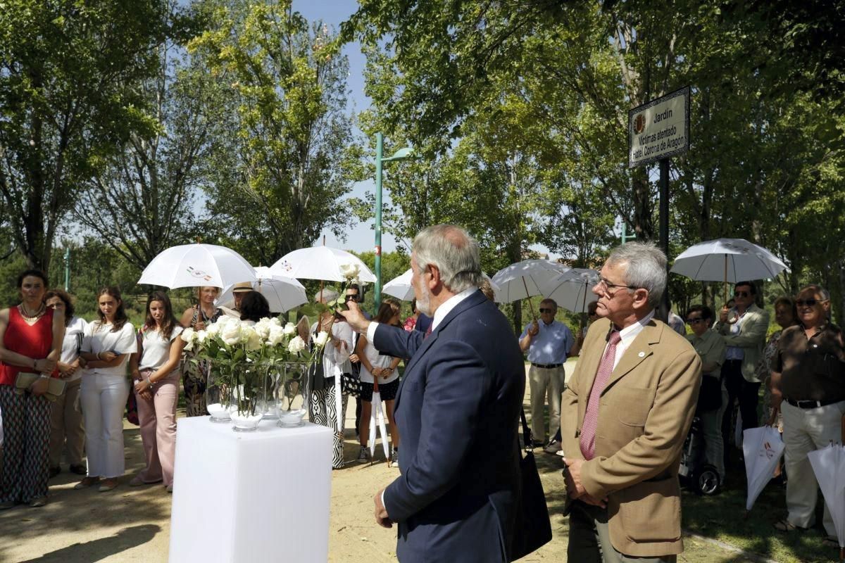 Homenaje a las víctimas del incendio del Hotel Corona