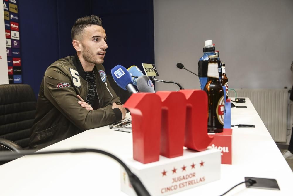 Entrega del Premio Mahou a José Fernández en el Carlos Tartiere