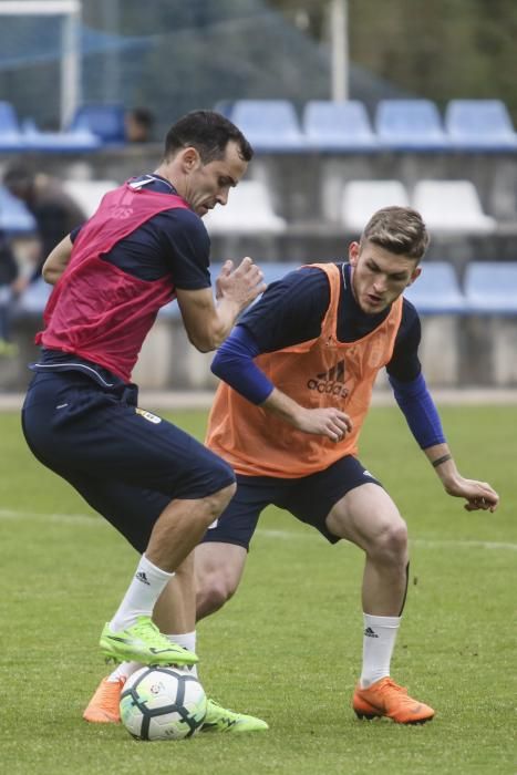 Entrenamiento del Real Oviedo