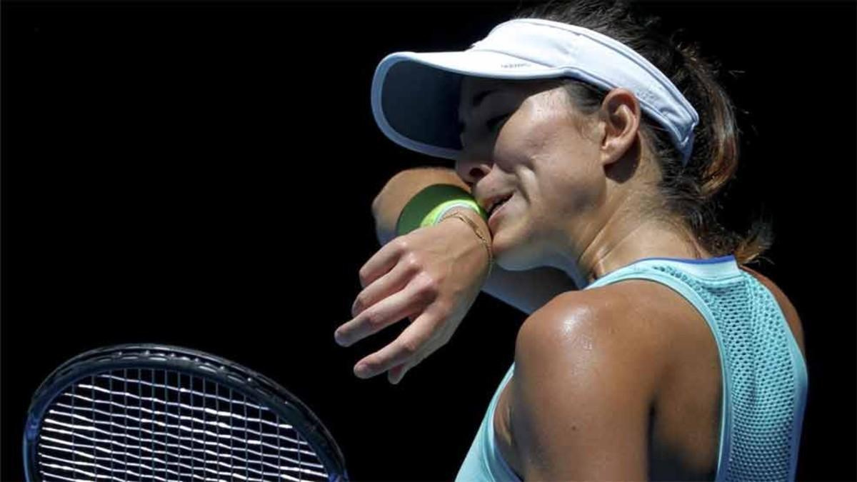 Garbiñe Mugurza ha sido eliminada en Australia