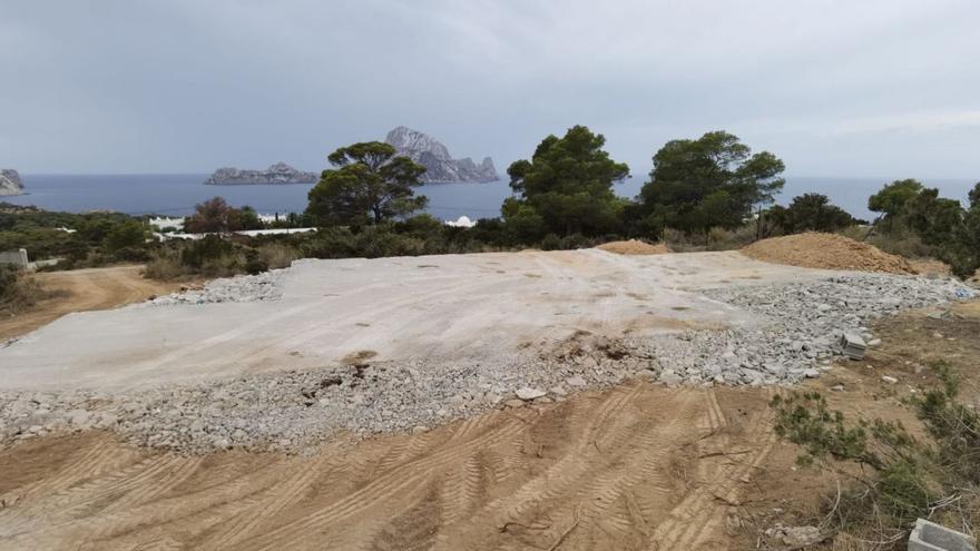 El Consell denuncia por la vía penal seis obras ilegales en suelo protegido de Ibiza