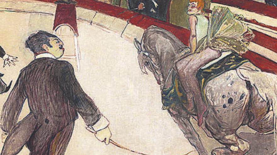 &#039;En el circo Fernando&#039;, oleo de Henri de Toulouse-Lautrec.