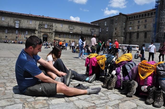 Canarios en el Camino de Santiago