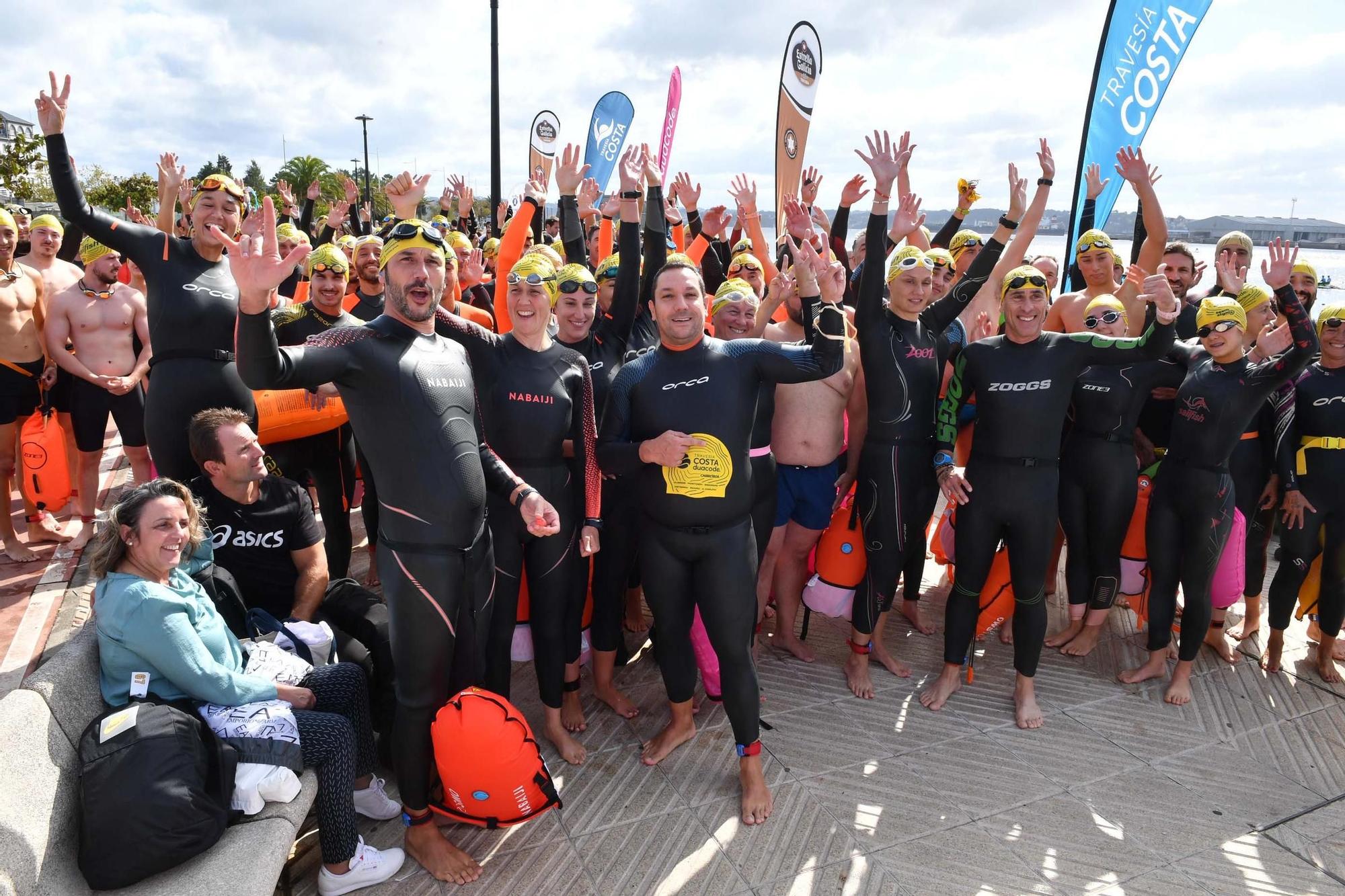 El circuito de aguas abierta Travesía Costa cierra su edición en A Coruña
