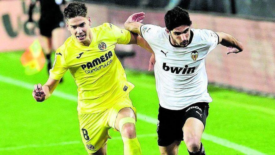 Imagen de un Villarreal-Valencia de la pasada temporada