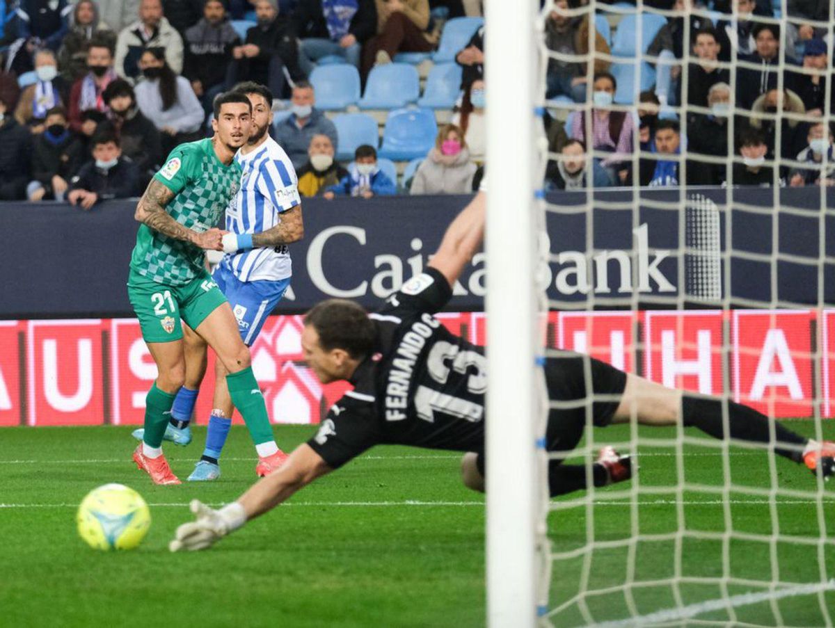El Málaga CF no gana en La Rosaleda desde el 20 noviembre, cuando derrotó a Las Palmas, hace ya casi tres meses. | GREGORIO MARRERO