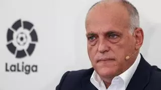 Monumental rajada de Javier Tebas contra el Real Madrid