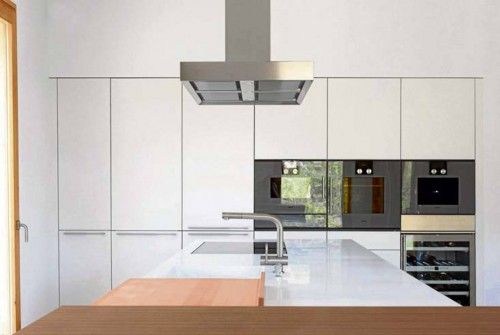 La cocina es un diseño realizado por el estudio Bulthaup Nicolau.