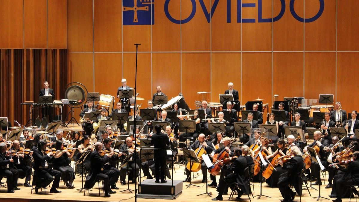 Concierto de la OSPA en el Auditorio de Oviedo.