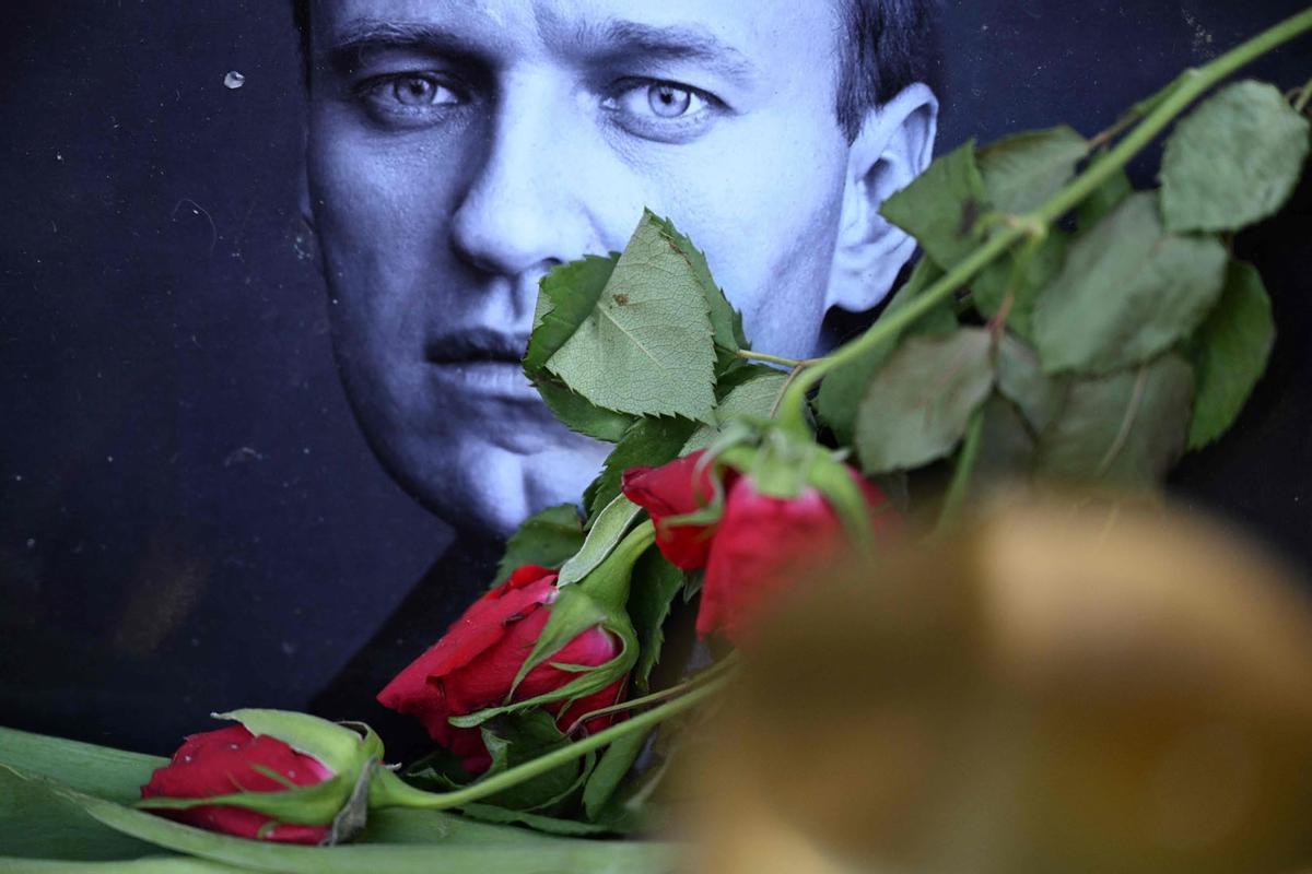 Funeral y ceremonia de despedida del político opositor ruso Alexei Navalny en Moscú