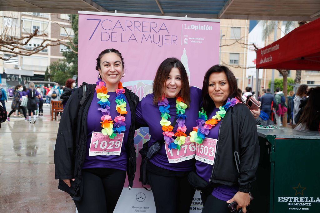 Carrera de la Mujer Murcia 2022: las participantes posan en el photocall