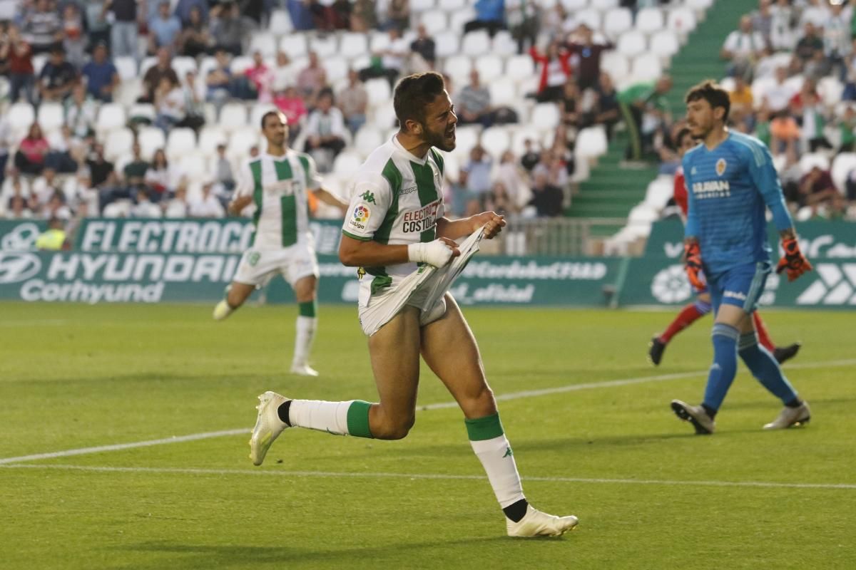 Las imágenes del Córdoba C.F.-Real Zaragoza
