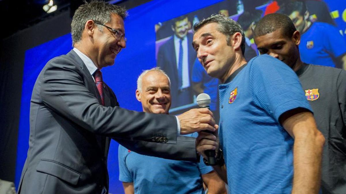 Valverde prometió trabajo en una temporada repleta de desafíos