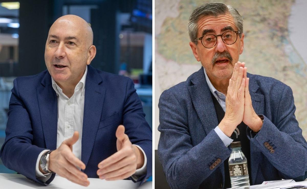 Alejandro Soler y José María Ángel han sido los últimos presidentes del PSOE de Alicante y el PSPV