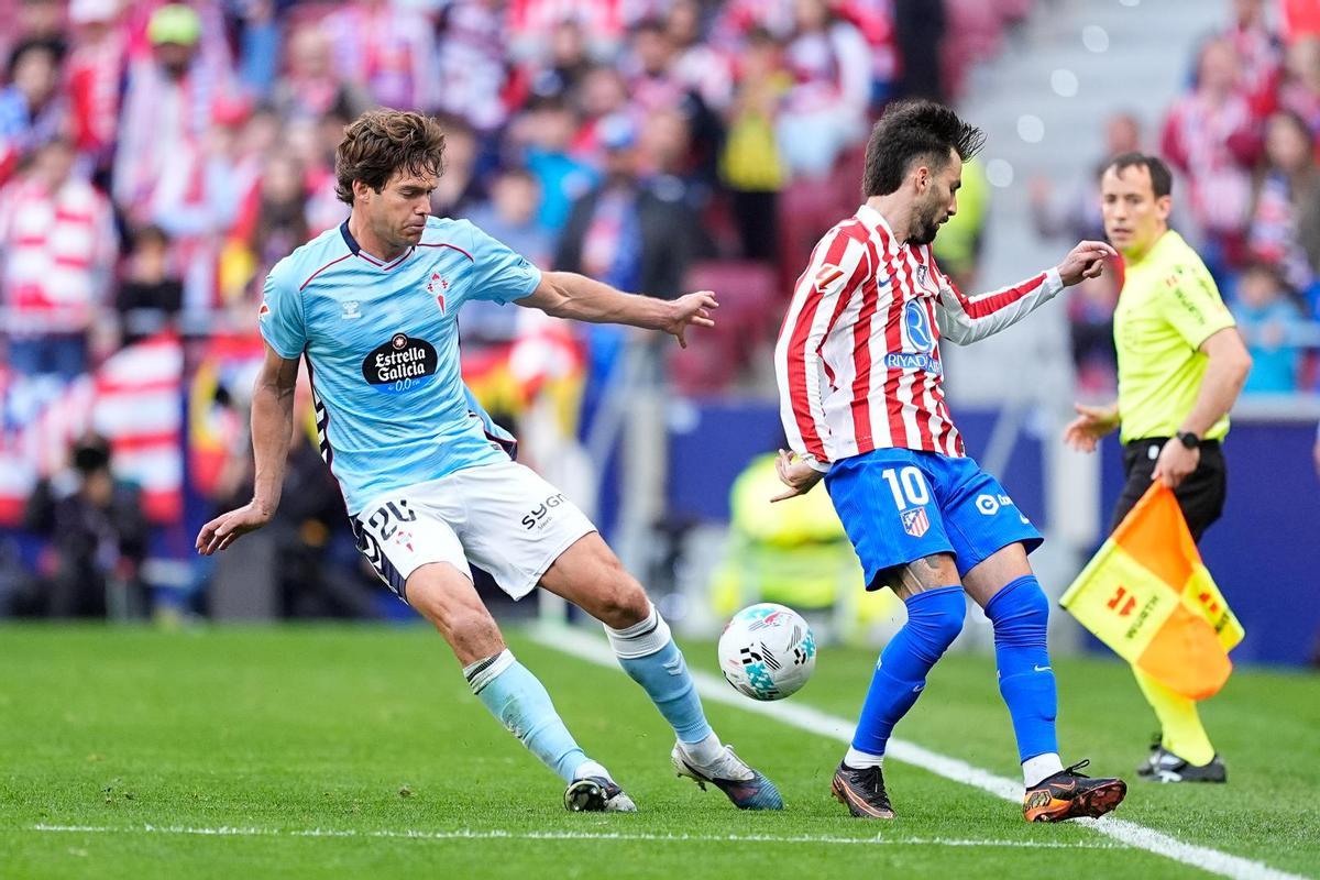 Las imágenes del Atleti - Celta