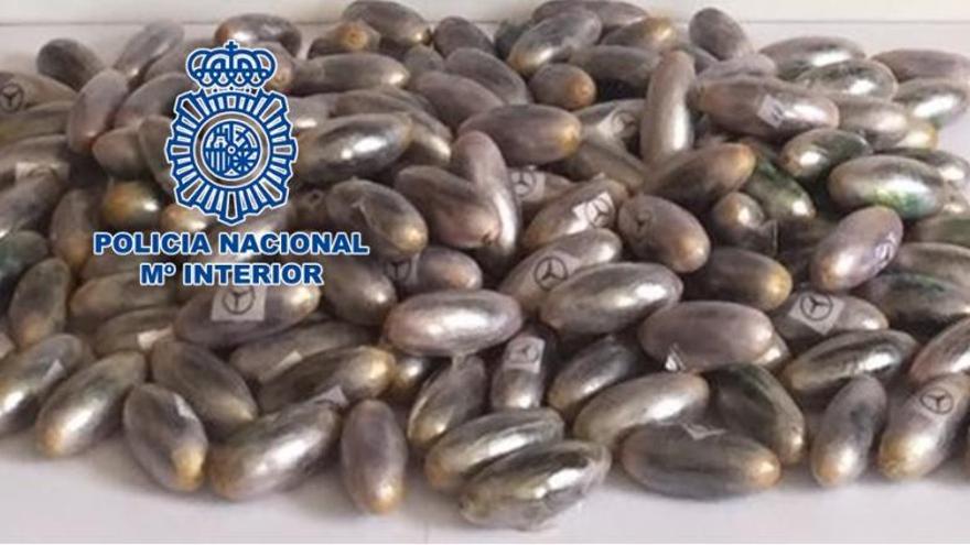 Dos detenidos e intervenidas 149 bellotas de hachís en Córdoba