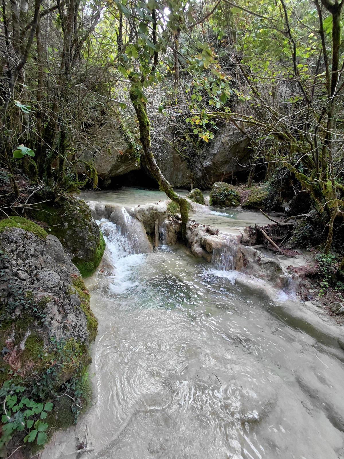 Un toll del torrent de la Rasa de Comadescales