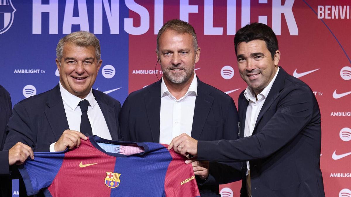 El triunvirato Laporta-Deco-Flick