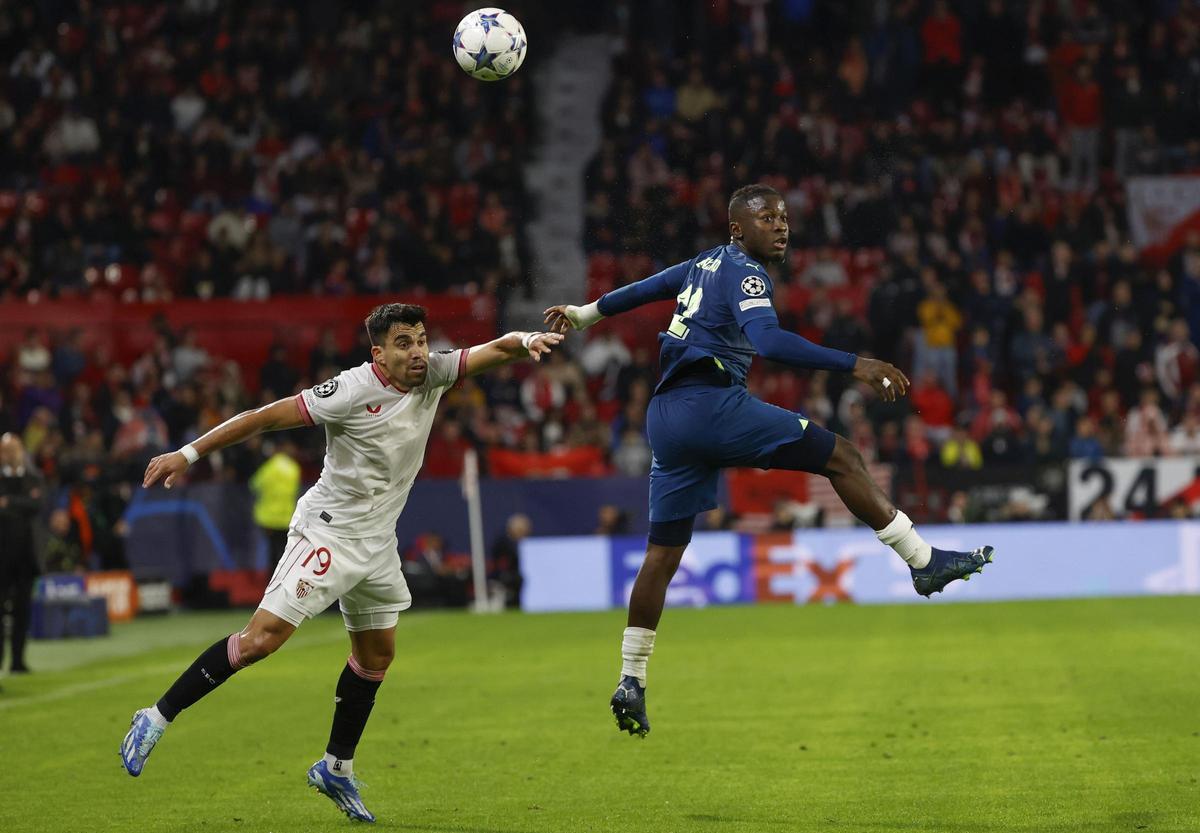 Champions | Sevilla FC - PSV, en imágenes.