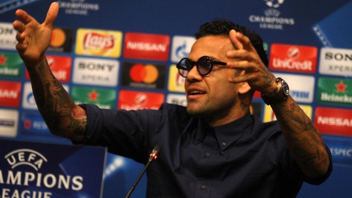 Dani Alves no es recordado con mucho cariño en Italia