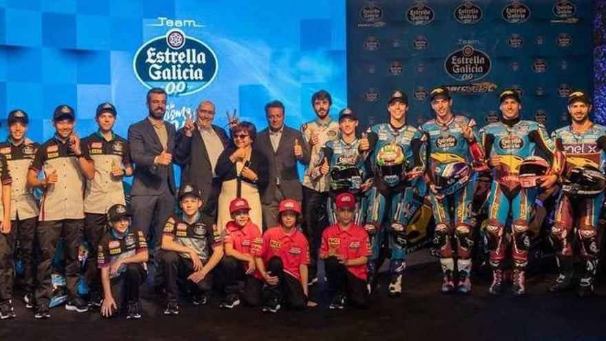 Estrella Galicia 0,0 presenta sus pilotos y equipos