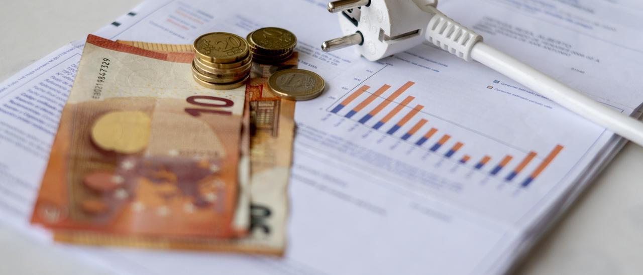 Un factura de la luz