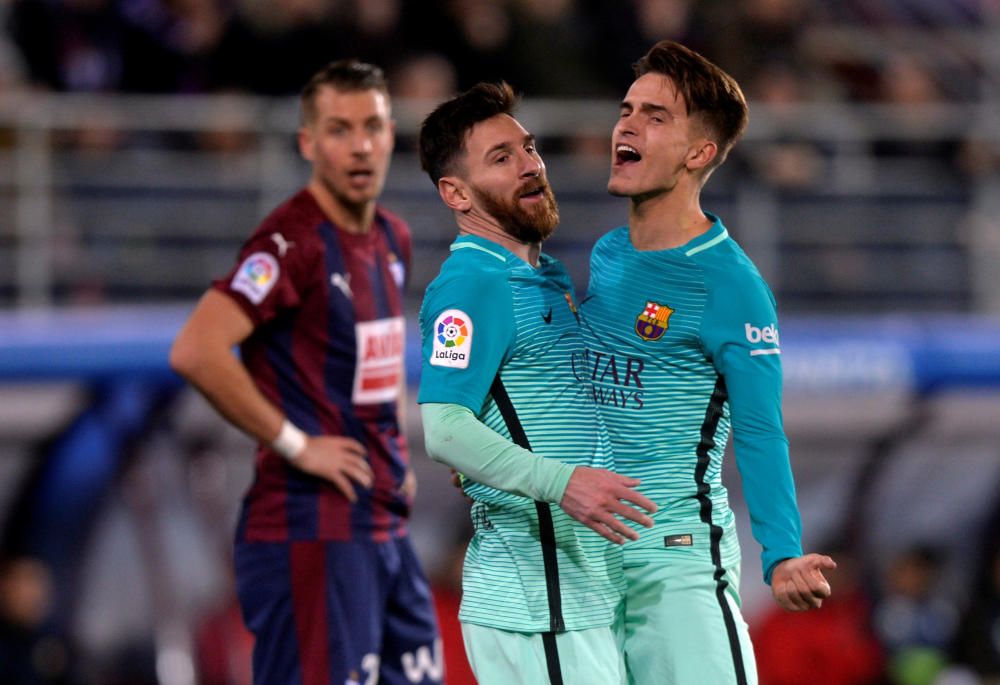 Las mejores imágenes del Eibar-Barcelona