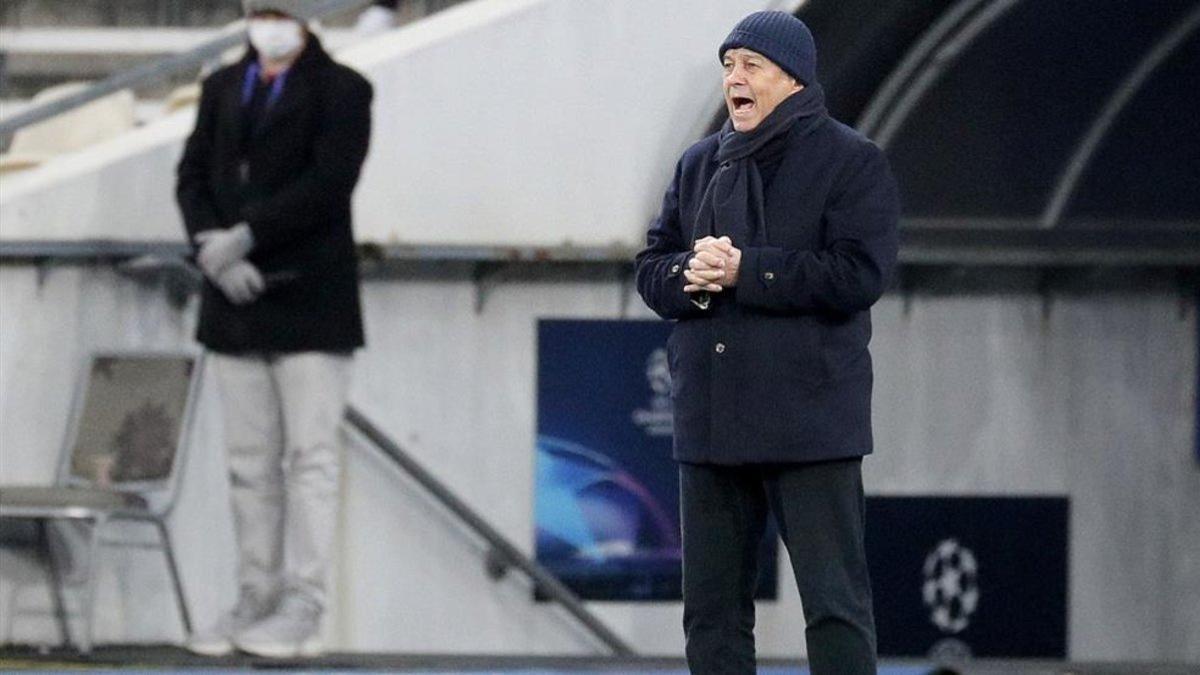 Mircea Lucescu, entrenador del Dinamo de Kiev