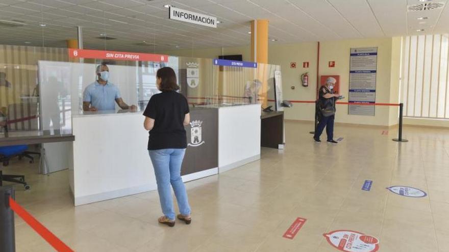 Estreno de las oficinas municipales de El Cubillo, en Telde