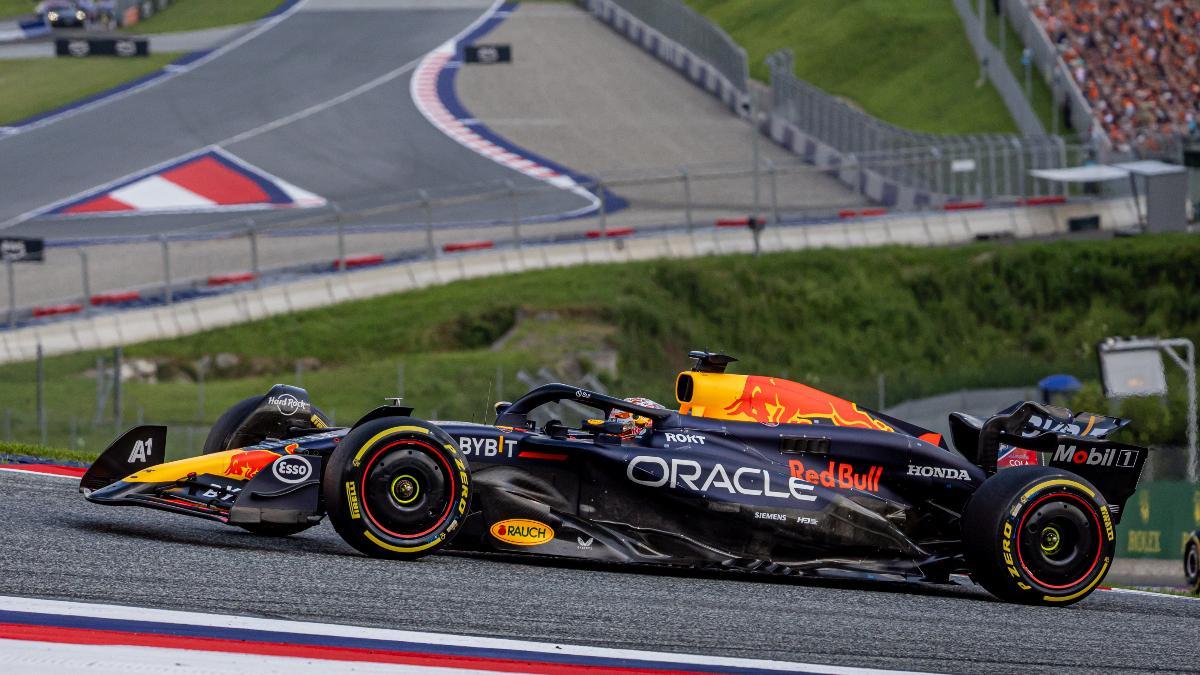 Max Verstappen, el pasado año en el circuito de Spielberg