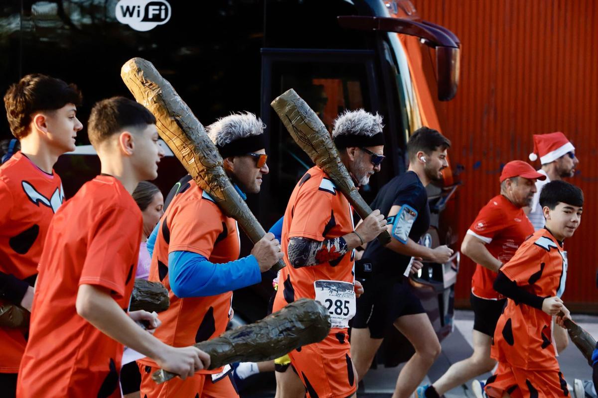 Celebración de la carrera popular de la San Silvestre de la Palma Palmilla