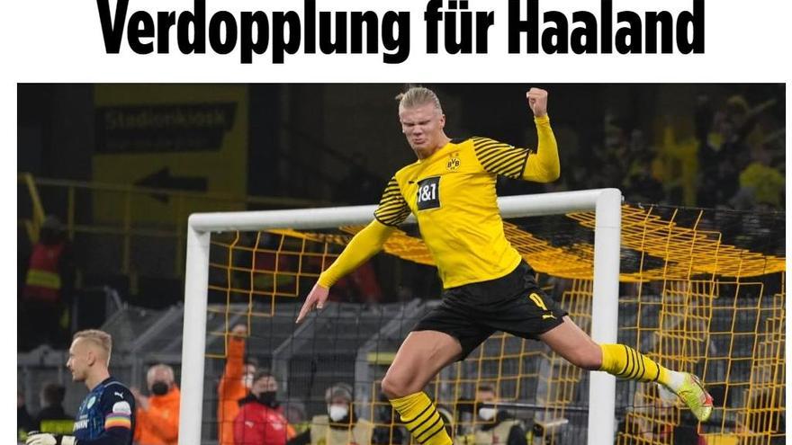 El Dortmund le ofrecerá a Haaland el doble de sueldo