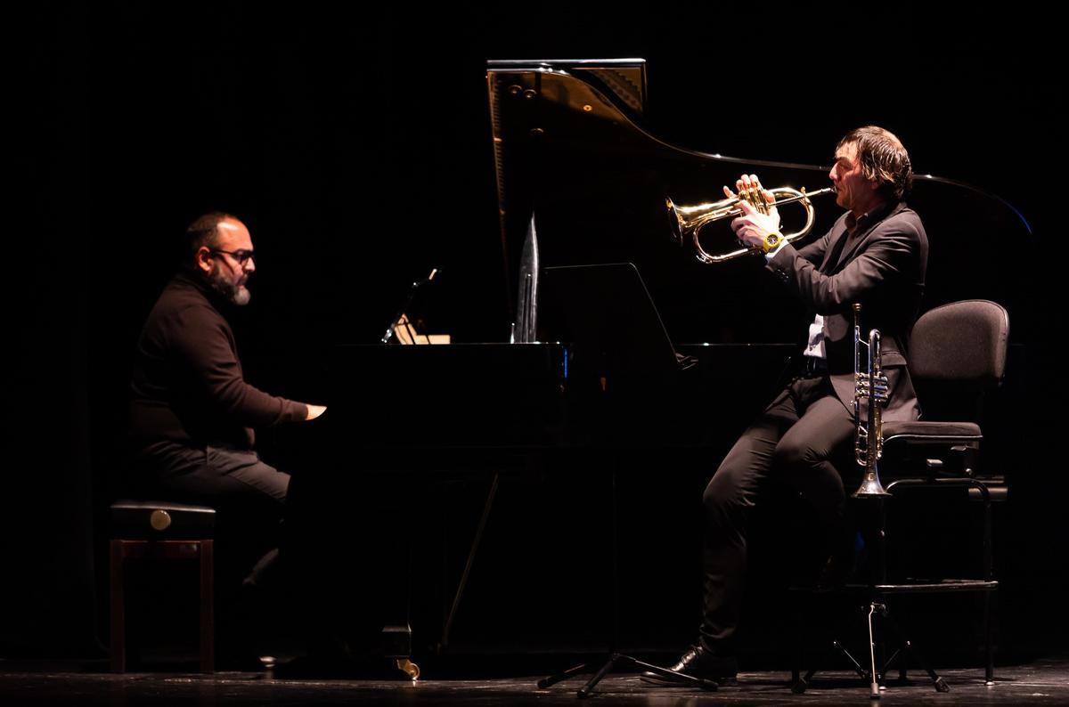 Recital durante el acto.