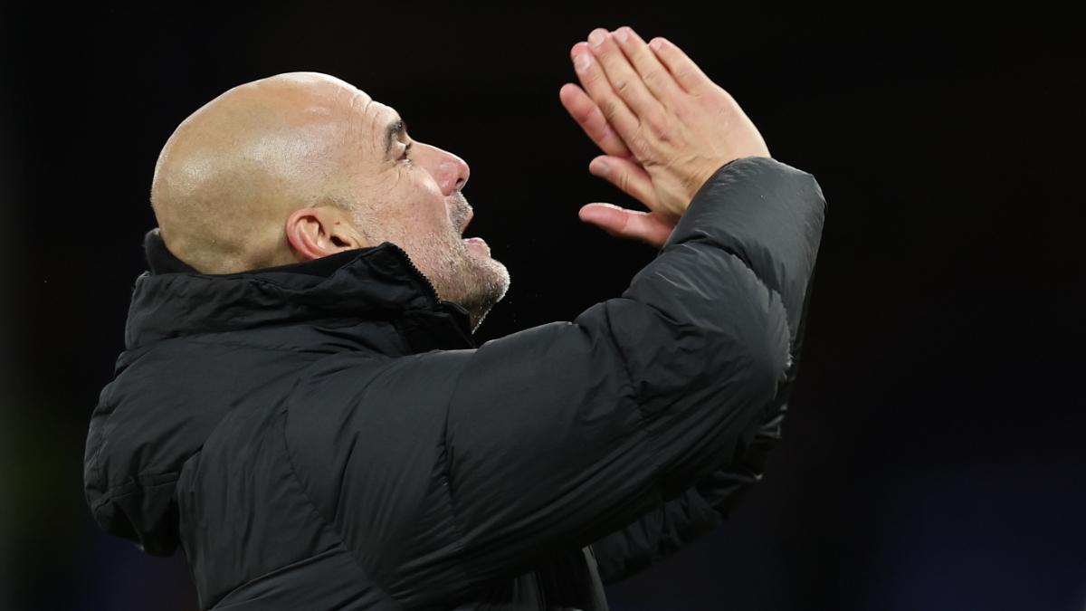 Pep Guardiola, en el Manchester City