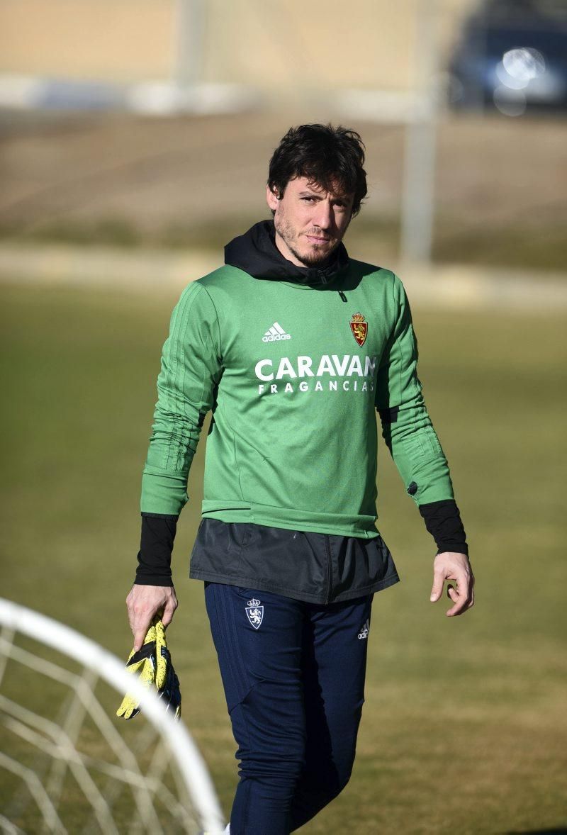 Entrenamiento del Real Zaragoza 12/11/2018