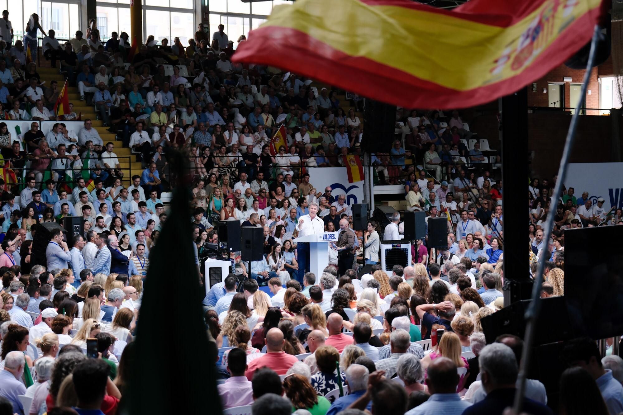 Mitin del Partido Popular en Málaga