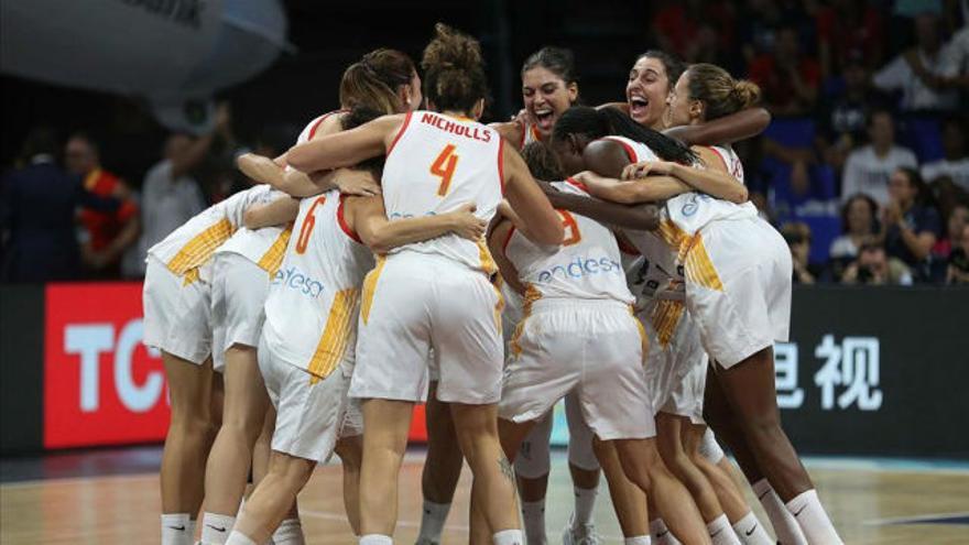 La selección española de basket femenino, bronce en el Mundial