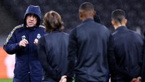 Carlo Ancelotti, en el estadio olímpico de Berlín.