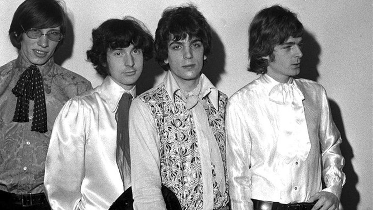 De izquierda a derecha, Roger Waters, Nick Mason, Syd Barrett y Rick Wright, en una imagen tomada en 1967.