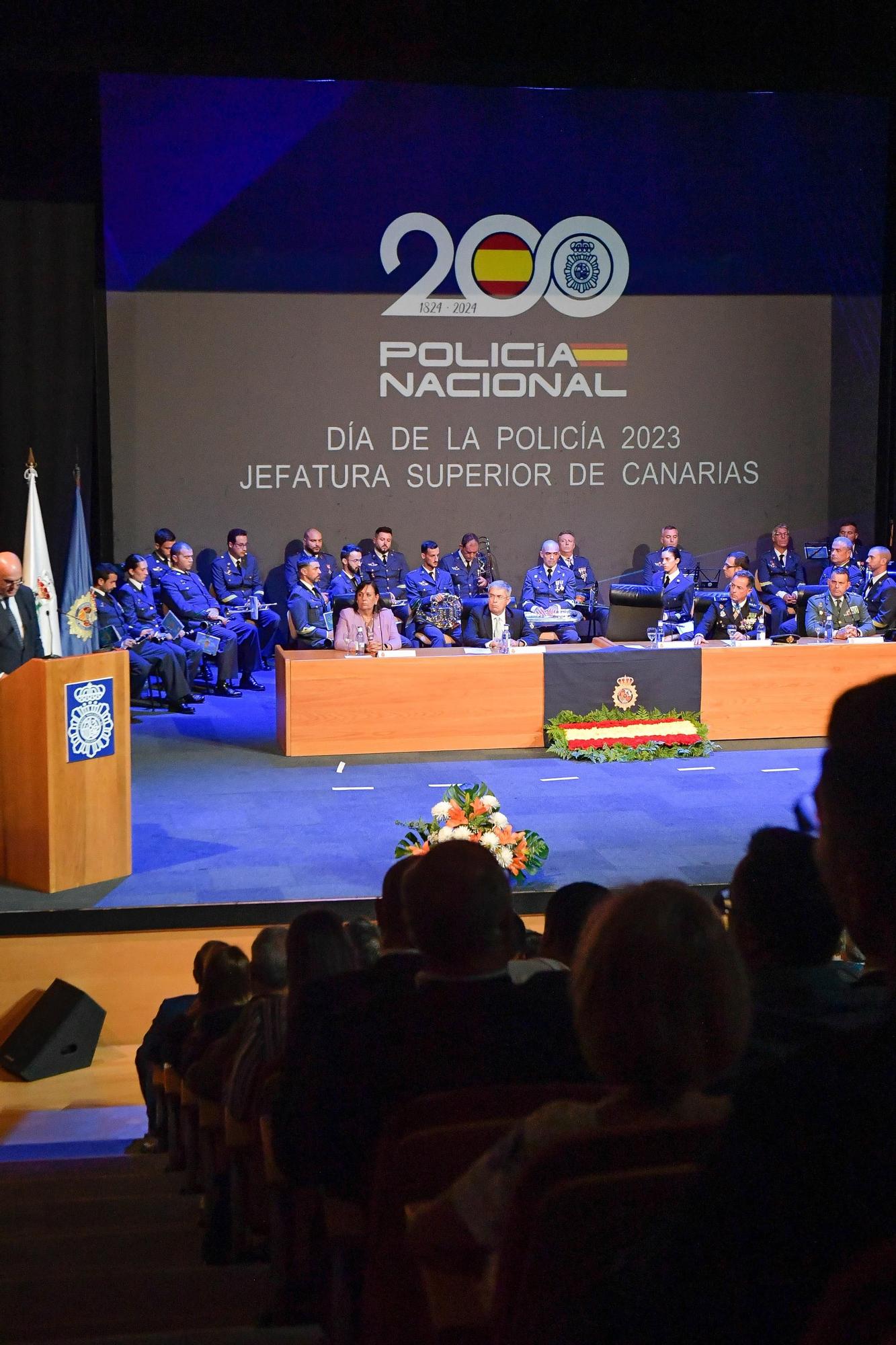 Acto del Día de la Policía en San Bartolomé de Tirajana