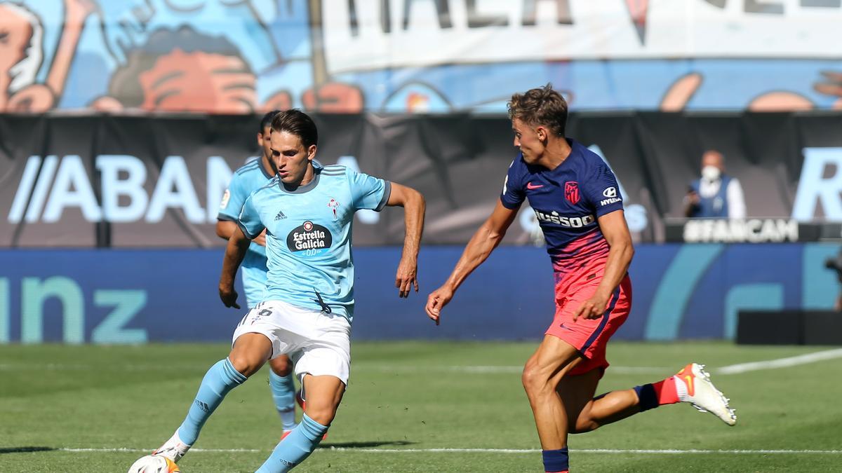 El Celta-Atlético, en imágenes