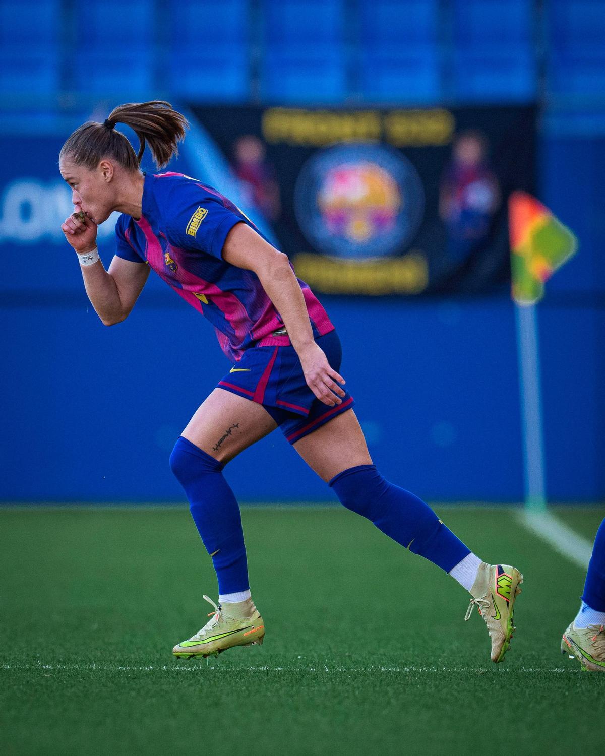 Ewa Pajor volvió de lesión ante el Dépor