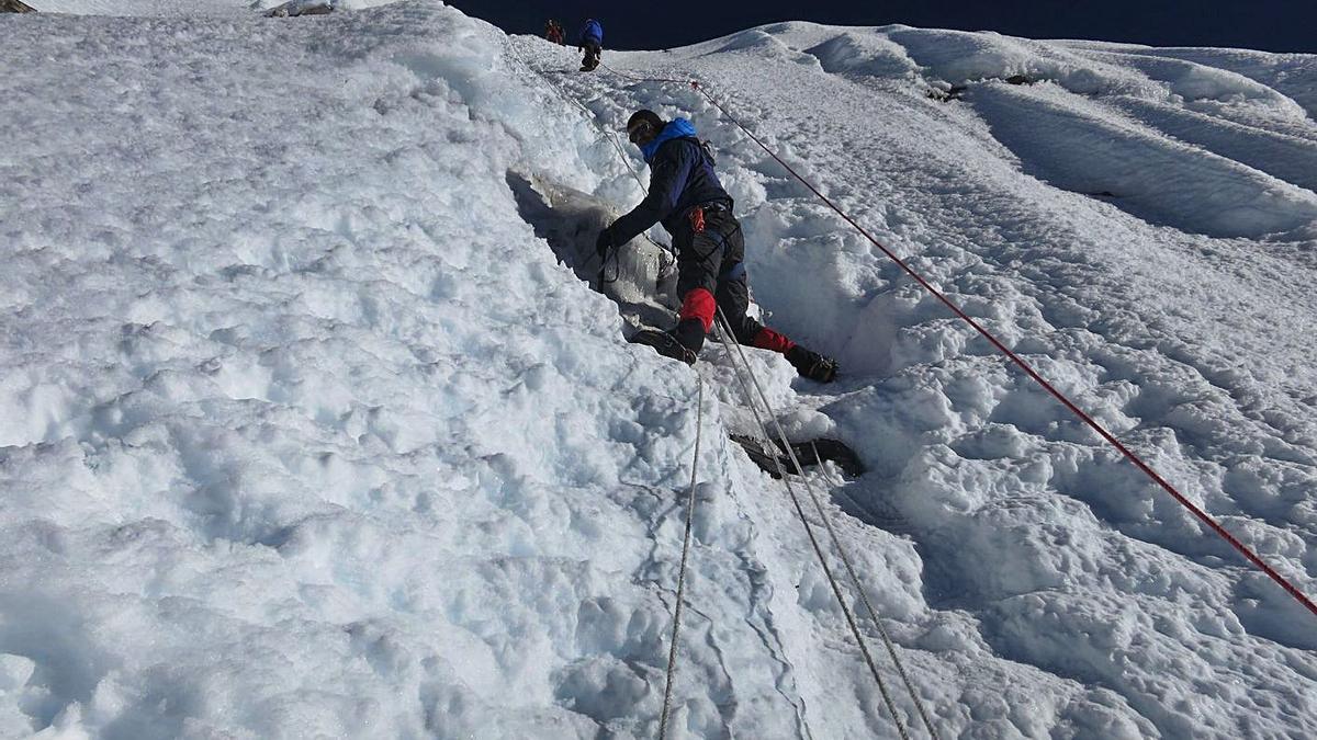 ‘Anto’ afronta su primer ochomil