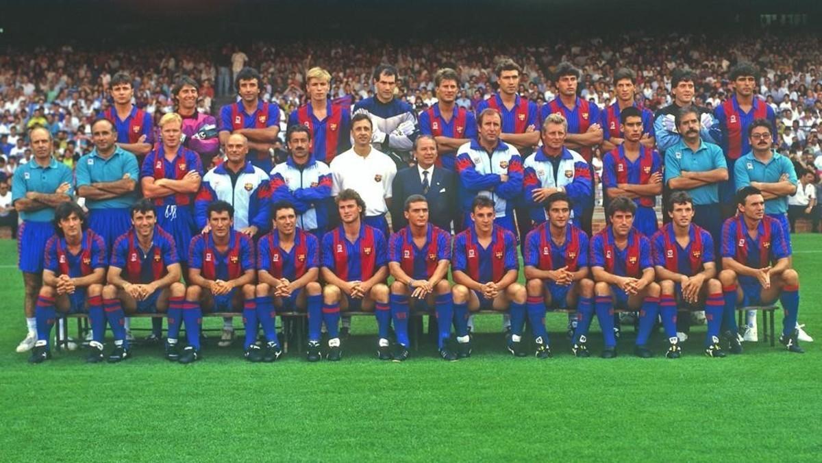 Plantilla del Barça de la temporada 1991-1992